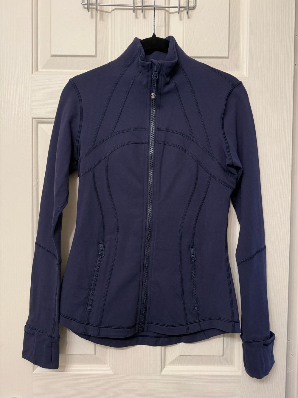 Women’s Full-Zip Navy Athletic Jacket